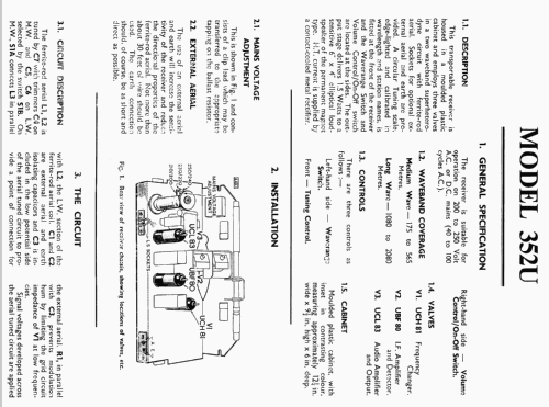 352U ; Ferguson Brand, (ID = 143948) Radio