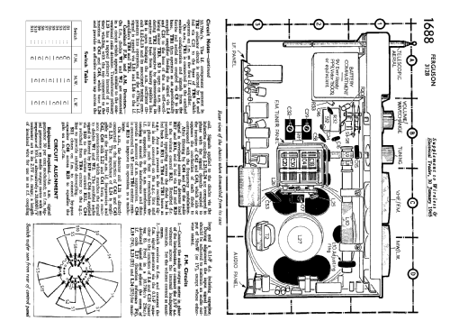 Fieldsman 3128; Ferguson Brand, (ID = 2322766) Radio