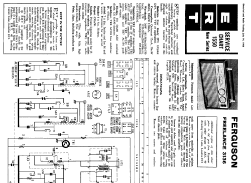 Freelance 3136; Ferguson Brand, (ID = 2305855) Radio