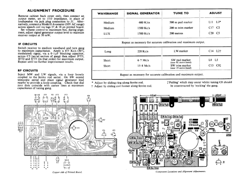 Portable Transistor Radio 3144; Ferguson Brand, (ID = 2293991) Radio