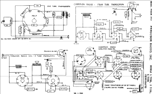 2 Tube Phono ; Ferguson in the (ID = 614697) Enrég.-R