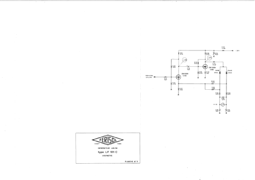 Générateur HF LF101-C; Ferisol; Paris (ID = 976134) Equipment