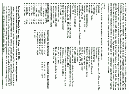 0V2 Modell IV ; Fernschule, Institut (ID = 643626) teaching