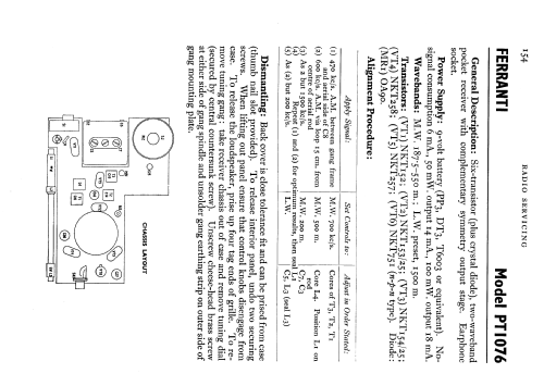 PT1076; Ferranti, GB (ID = 721152) Radio