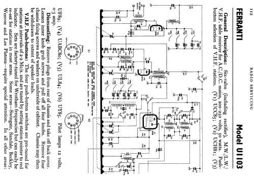 U1103; Ferranti, GB (ID = 765063) Radio