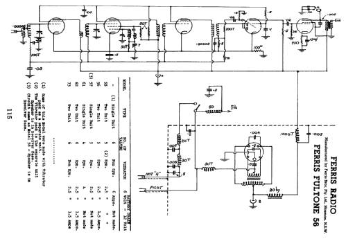 Fultone 57; Ferris Bros. Pty Ltd (ID = 792540) Car Radio