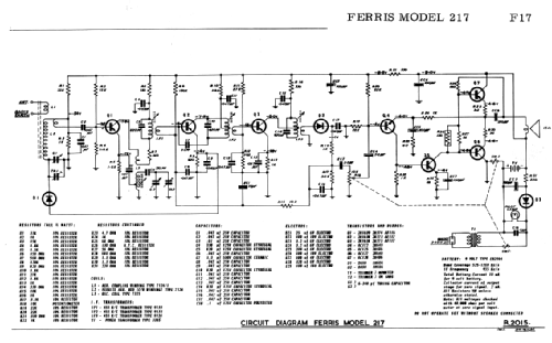 Power Portable 7 Transistor 217; Ferris Bros. Pty Ltd (ID = 1685118) Radio