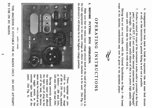 2A/NH; Ferrograph, British (ID = 1103561) Sonido-V