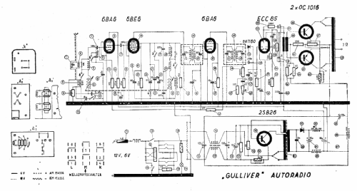 Gulliver B; Finommechanikai (ID = 1452393) Car Radio