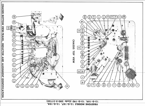 13-G-190 Code 280-5-21T35 ; Firestone Tire & (ID = 2291704) Télévision