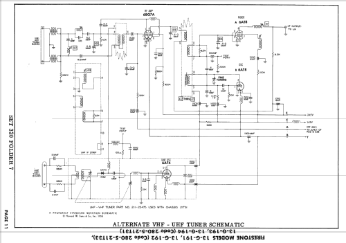 13-G-193 Code 280-5 Ch= 21T31; Firestone Tire & (ID = 2261522) Television