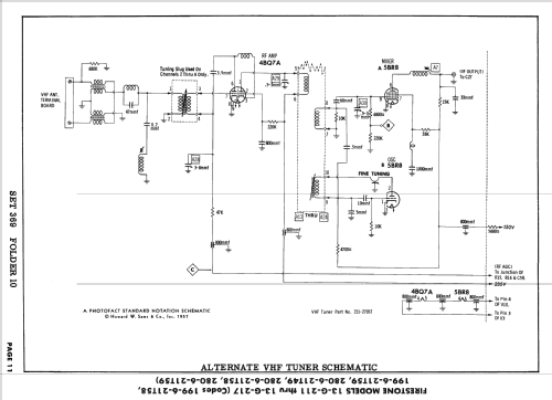 13-G-214 Code 280-6-21T58; Firestone Tire & (ID = 2428953) Television