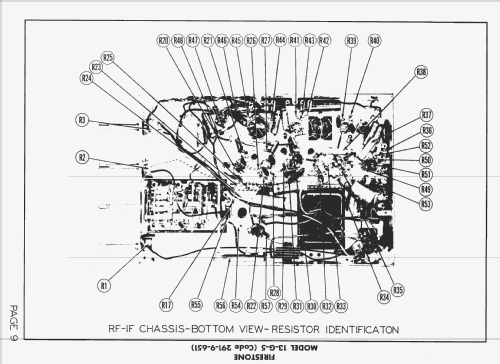 13-G-5 Code= 291-9-651; Firestone Tire & (ID = 1567498) Televisore