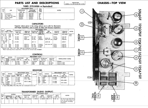 4-A-108 Code 297-2-261; Firestone Tire & (ID = 561188) Radio