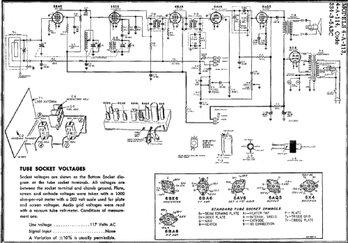 4-A-114 Code 334-3-5A3C; Firestone Tire & (ID = 211081) Radio