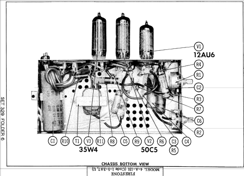 4-A-131 Code 1-5-3A7; Firestone Tire & (ID = 566500) R-Player