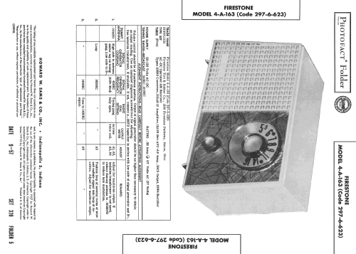 4-A-163 ; Firestone Tire & (ID = 2432001) Radio