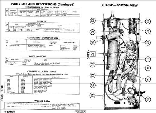 4-A-178 Code 1-7-4C3; Firestone Tire & (ID = 561211) Radio