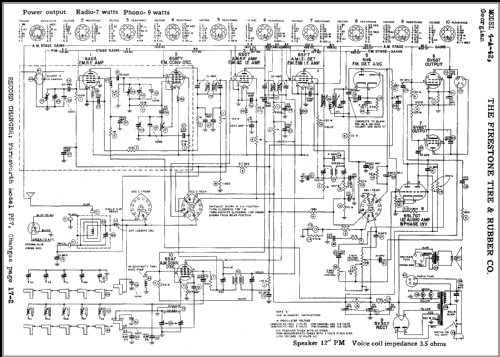 4-A-42 'Georgian' ; Firestone Tire & (ID = 382580) Radio