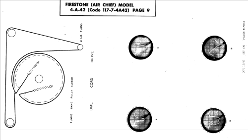 4-A-42 'Georgian' ; Firestone Tire & (ID = 915920) Radio