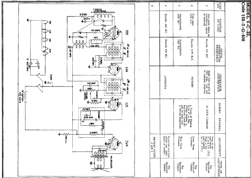 4-C-22 Code 155-3-G-408; Firestone Tire & (ID = 211103) Radio