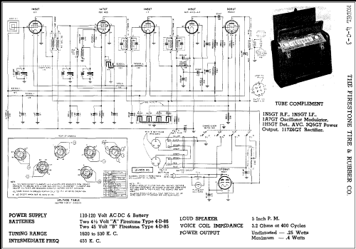 4-C-3 ; Firestone Tire & (ID = 285517) Radio