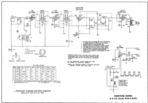 4-V-24 Code 11-9-459; Firestone Tire & (ID = 561223) Radio