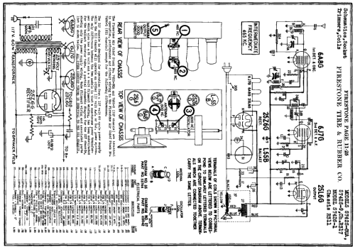 S7426-9 Ch= R317; Firestone Tire & (ID = 663341) Radio