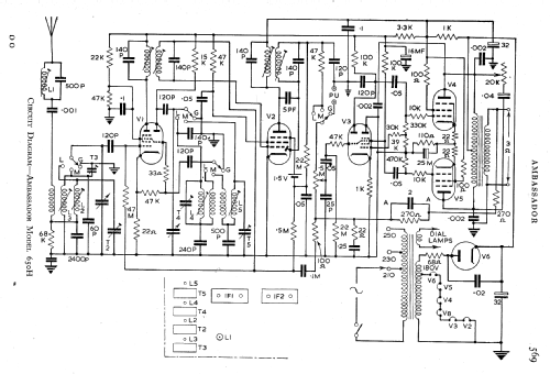 Ambassador 650H; Ambassador brand, R. (ID = 728663) Radio