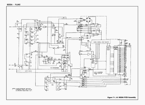 Digital Multimeter - Universal-Messgerät 8020A; Fluke, John, Mfg. Co (ID = 2118821) Ausrüstung