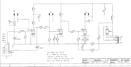 4 Tube Receiver ; Fog & Mørup F&M; (ID = 2075602) Radio