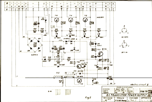 D.C. Transistor Power Supply TR-9160/A; Fok-Gyem Szövetkezet (ID = 2666802) Power-S