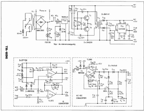 Digital Multimeter M3001/TR-1696; Fok-Gyem Szövetkezet (ID = 2058756) Equipment