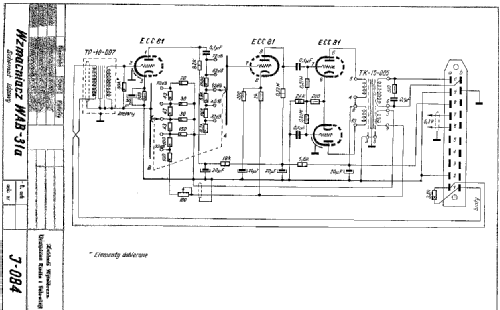 Wzmacniacz - NF-Vorverstärker WAB-31a; FONIA, Zaklady (ID = 1231228) Ampl/Mixer