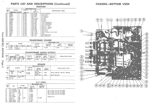 8MF983-E ; Ford Motor Co. (ID = 1567521) Car Radio