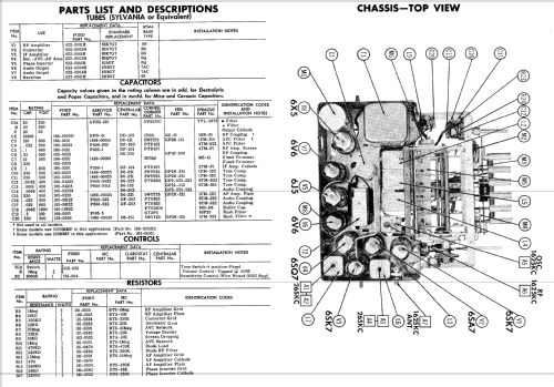 Lincoln 1CH748-1 Ch= 1H-18805; Ford Motor Co. (ID = 568835) Car Radio