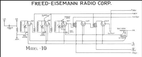 NR-10 ; Freed-Eisemann Radio (ID = 218345) Radio