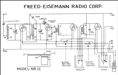 NR-12 ; Freed-Eisemann Radio (ID = 218349) Radio