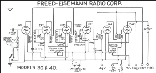 NR30 ; Freed-Eisemann Radio (ID = 218364) Radio
