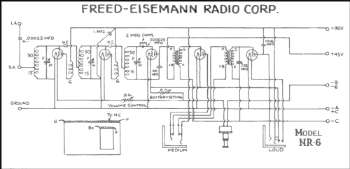 NR6 ; Freed-Eisemann Radio (ID = 218342) Radio