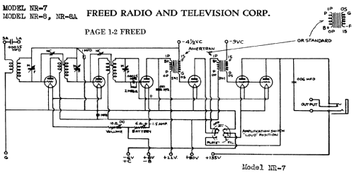 NR-7 ; Freed-Eisemann Radio (ID = 297358) Radio