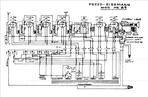 NR85 ; Freed-Eisemann Radio (ID = 1519956) Radio