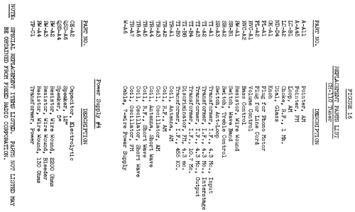 37 Ch= PS-4, CH-110; Freed-Eisemann Radio (ID = 1883574) Radio