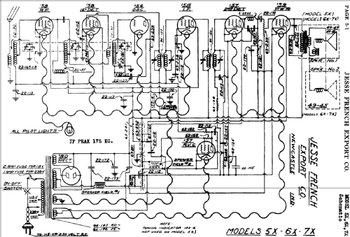 6X ; French, Jesse Mfg. (ID = 436177) Radio