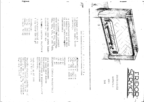 506; Fridor Fabrieken, N. (ID = 231723) Radio