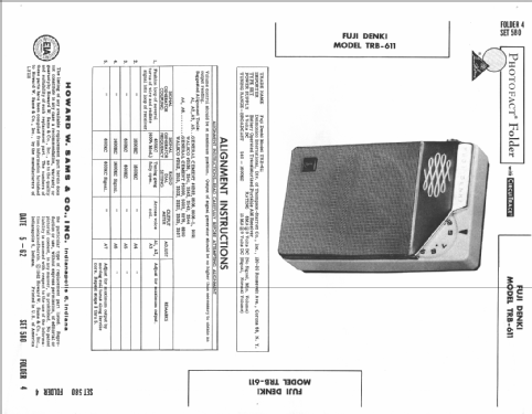 AMC 6 Transistor TRB-611; Aimcee Wholesale (ID = 2284362) Radio