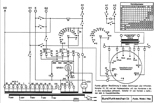 Einheitsprüfg. Rundfunkmechanik W16; Funke, Max, Weida/Th (ID = 189177) Ausrüstung