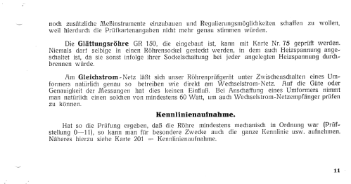 Einheitsprüfgerät Radiomechanik W10; Funke, Max, Weida/Th (ID = 2043373) Equipment