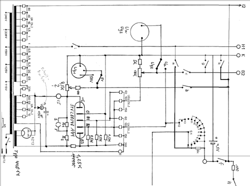 Röhrenprüfgerät W17A; Funke, Max, Weida/Th (ID = 90663) Equipment