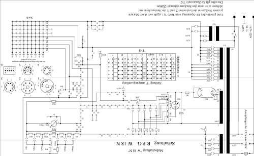 Röhrenprüfgerät W18N; Funke, Max, Weida/Th (ID = 209657) Equipment